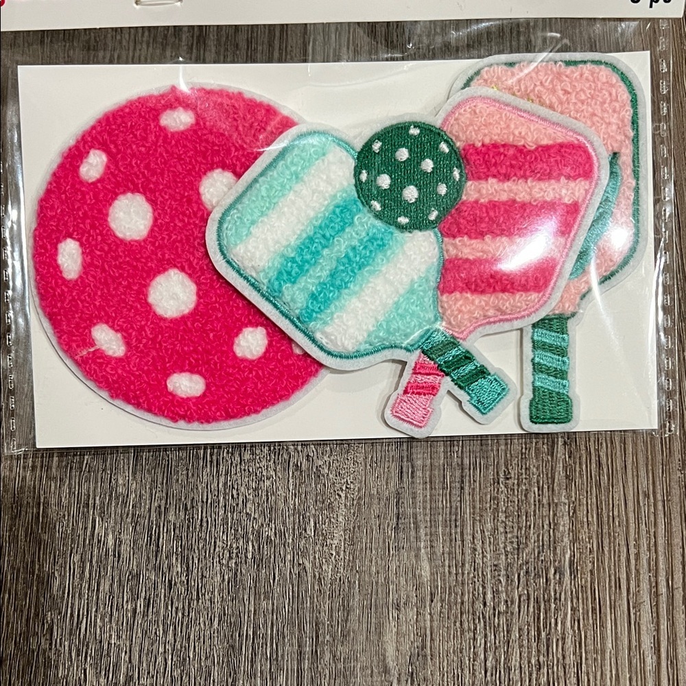 NWT Pickel Ball Patches